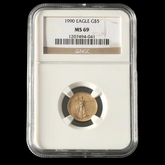 1990-5-gold-american-eagle-bullion-coin-ngc-ms69