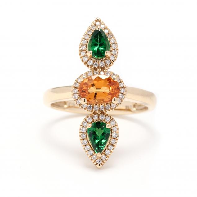 gold-garnet-and-diamond-ring
