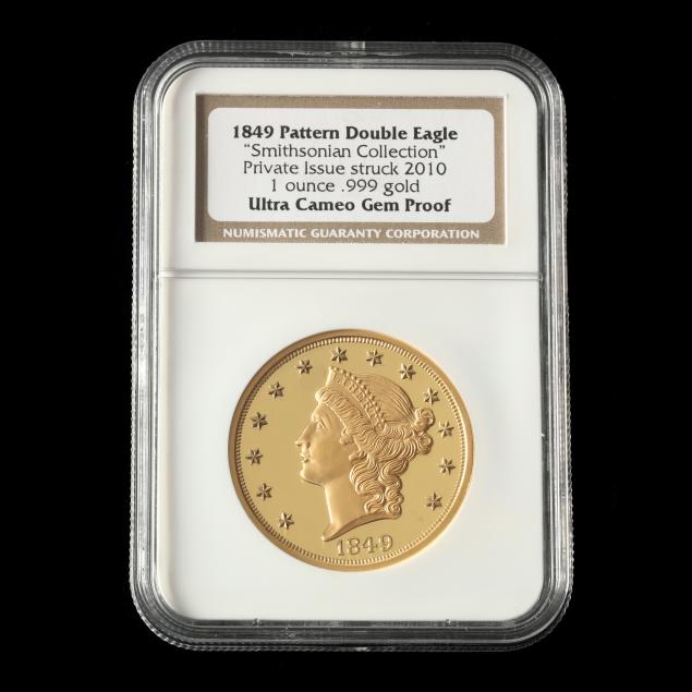 private-commemorative-1849-pattern-double-eagle-in-one-ounce-pure-gold