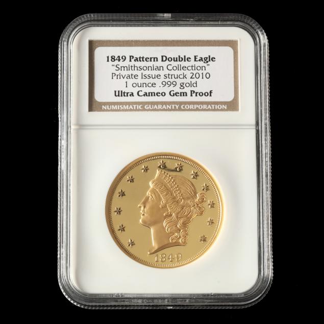 private-commemorative-1849-pattern-double-eagle-in-one-ounce-pure-gold