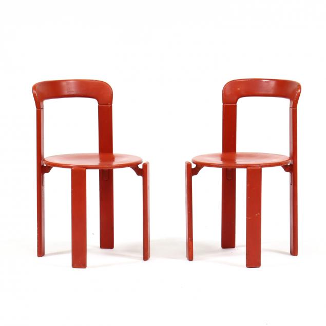 bruno-rey-swiss-1935-2019-pair-of-red-lacquered-stacking-chairs