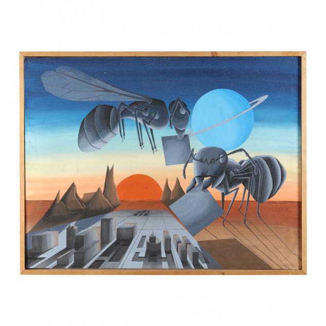 mark-erwin-american-surrealist-landscape-with-ants