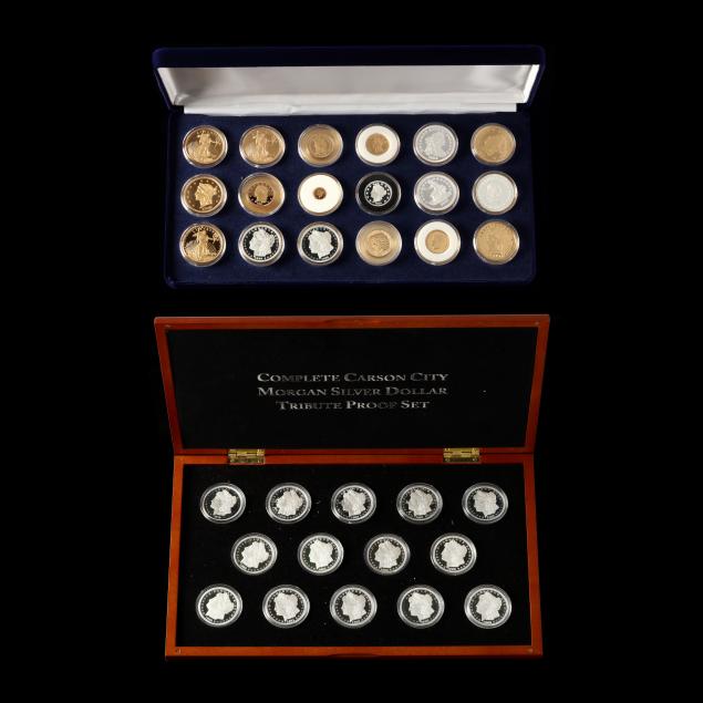 two-national-collector-s-mint-assortments-of-reproduction-coin-rarities