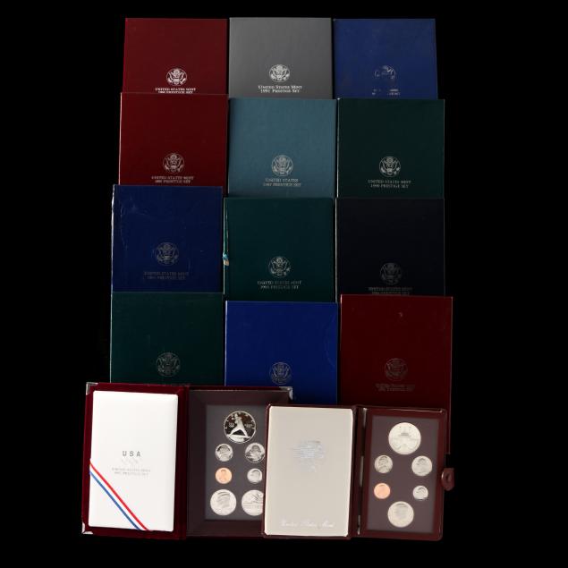 fourteen-14-late-20th-century-prestige-proof-sets