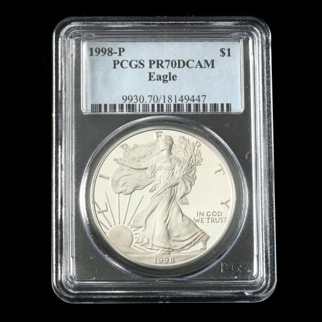 1998-p-1-silver-eagle-pcgs-pr70dcam
