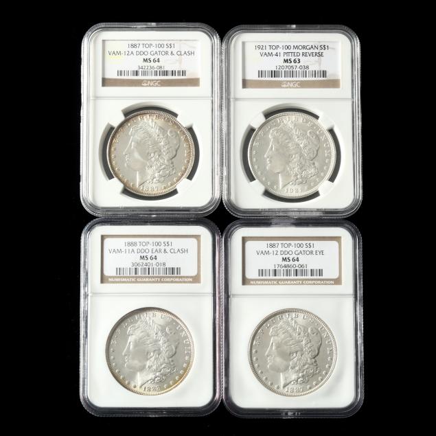 four-morgan-silver-dollar-vam-top-100-varieties