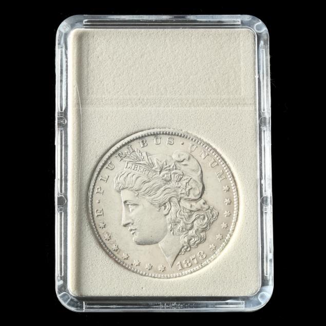 Uncirculated 1878-CC Morgan Silver Dollar (Lot 2154 - Single-Owner Coin