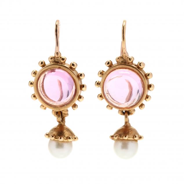 gold-and-gem-set-earrings