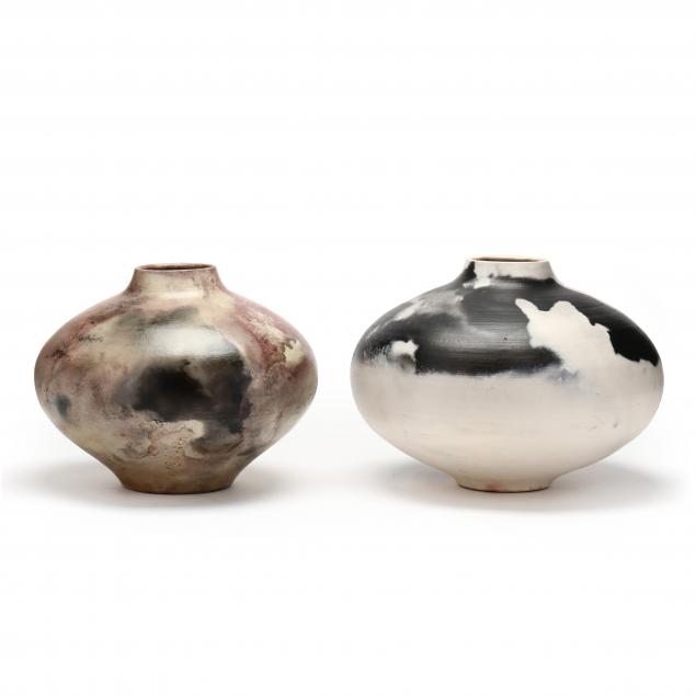 richard-rosas-california-studio-pottery-two-vessels