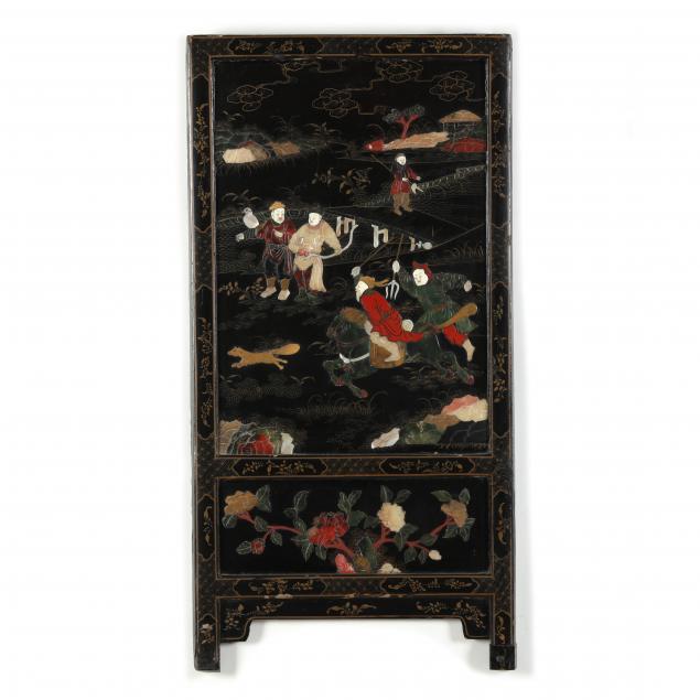 a-chinese-lacquered-and-inlaid-panel-with-hardstone-bone-and-mother-of-pearl