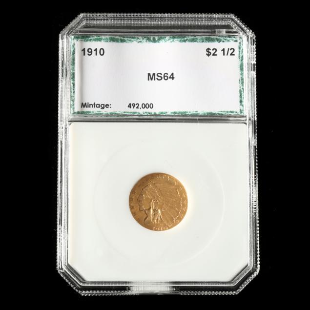 1910-indian-head-2-50-gold-quarter-eagle-pci-ms64