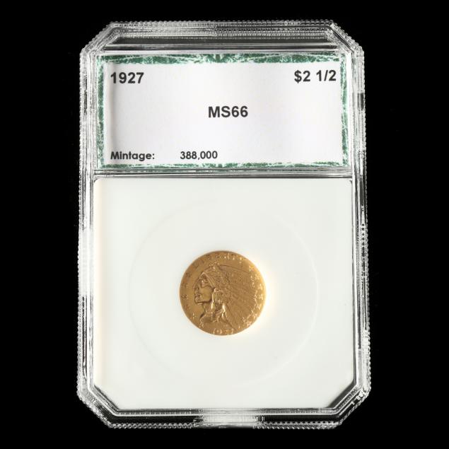 1927-indian-head-2-50-gold-quarter-eagle-pci-ms66