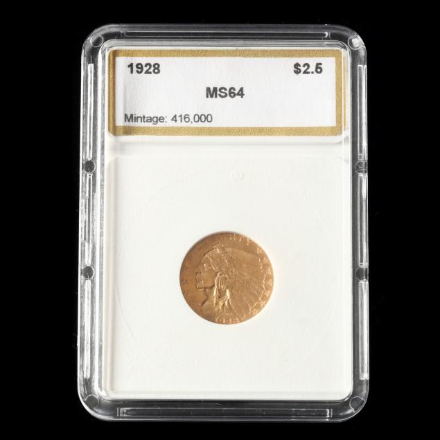 1928-indian-head-2-50-gold-quarter-eagle-pci-ms64