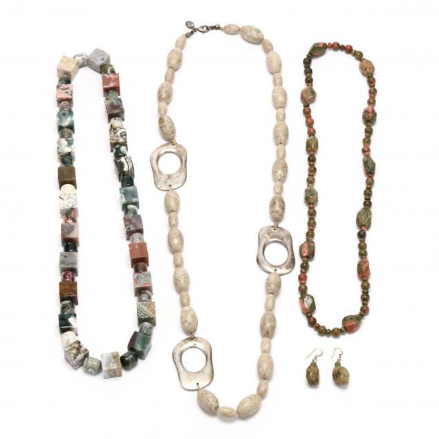 group-of-beaded-jewelry-items