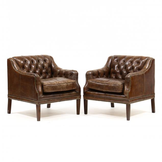 pair-of-tufted-leather-club-chairs