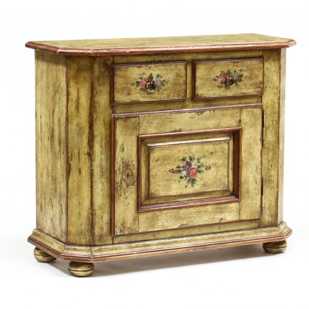 italian-provincial-style-painted-cabinet