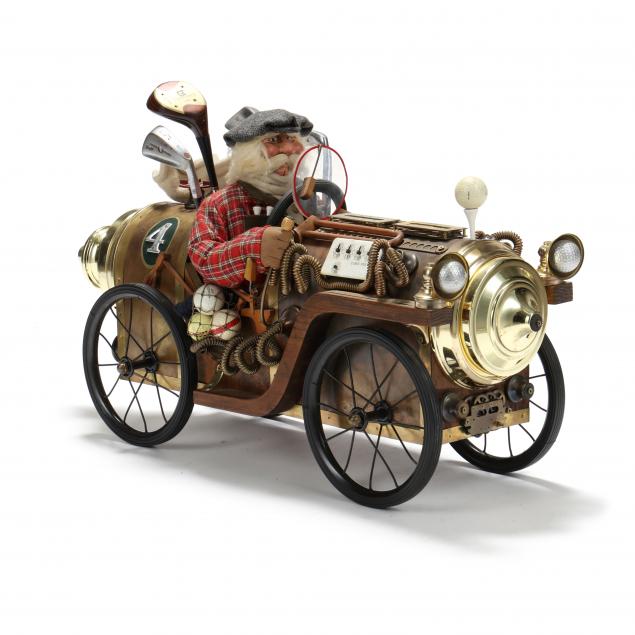 brian-kidwell-the-toymaker-golfer-and-golfmobile-sculpture