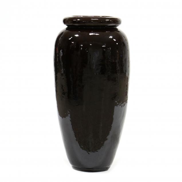 large-contemporary-pottery-floor-vase