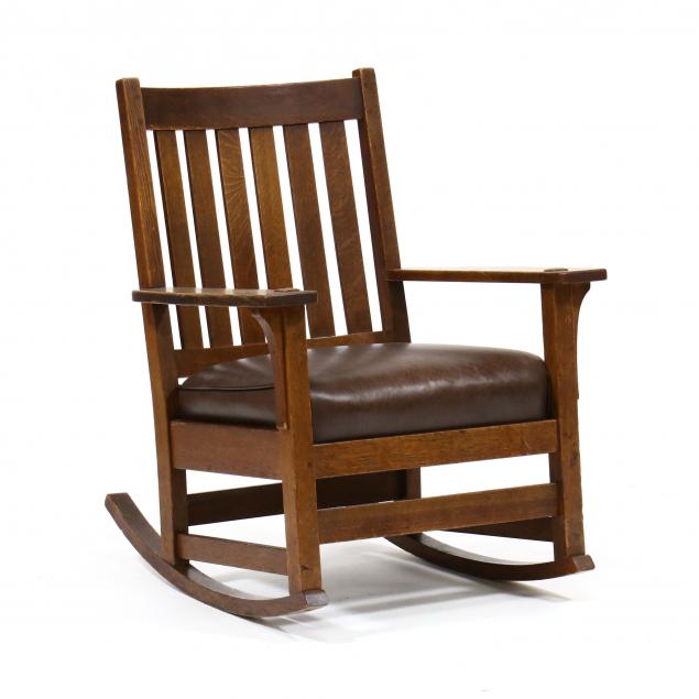 l-j-g-stickley-mission-oak-rocking-chair