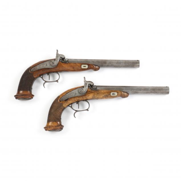 matched-pair-of-belgian-dueling-pistols