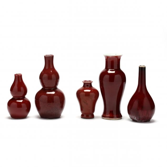 five-chinese-sang-de-boeuf-vases