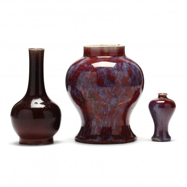 three-chinese-flambe-vases