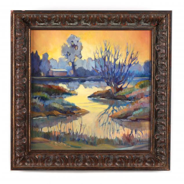 marie-bickford-american-sunset-landscape-with-pond