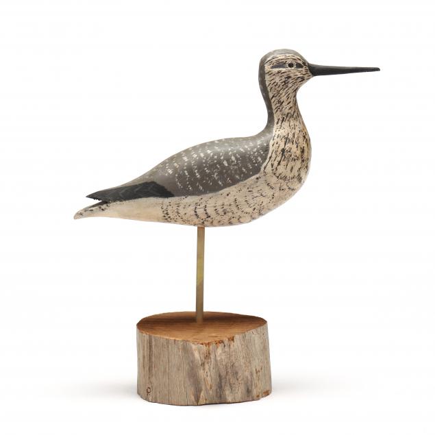 cork-mcgee-va-b-1931-yellowlegs-mounted-on-wood-base