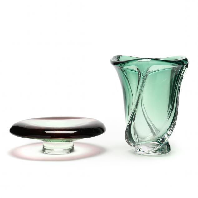 modern-glass-vase-and-bowl