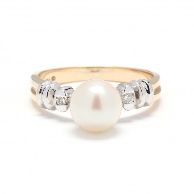 gold-pearl-and-diamond-ring