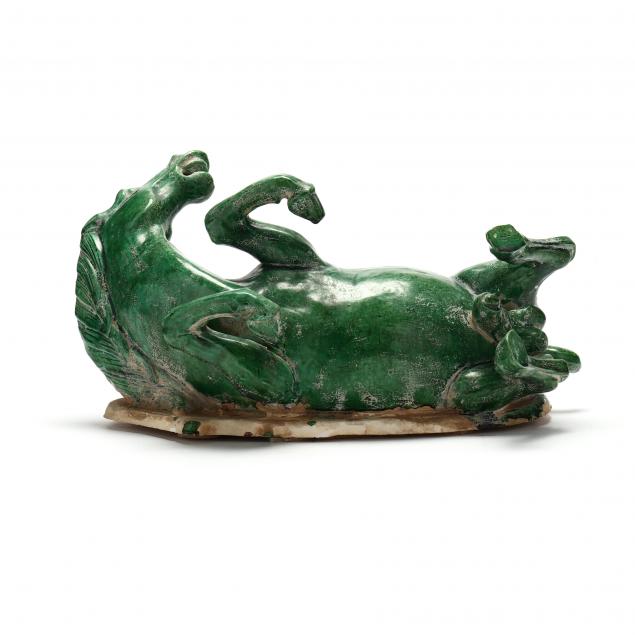 a-chinese-style-green-glazed-horse