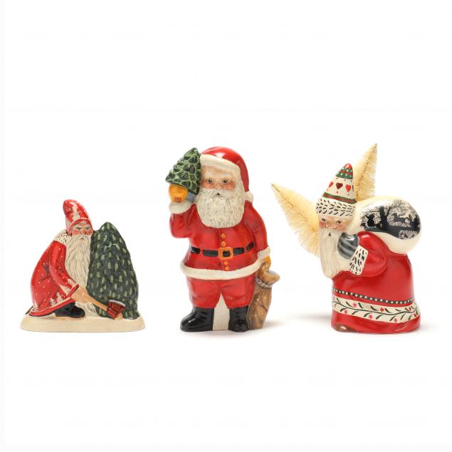 three-vaillancourt-starlight-santa-figures-boxed