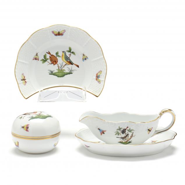 selection-of-herend-i-rothschild-bird-i-porcelain