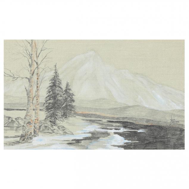 neva-fischer-co-20th-century-rocky-mountain-landscape