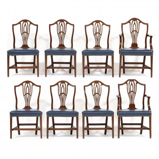 antique-set-of-eight-hepplewhite-style-mahogany-dining-chairs