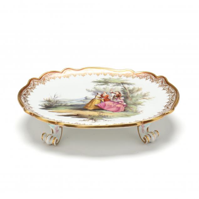 meissen-footed-tray-watteau-style