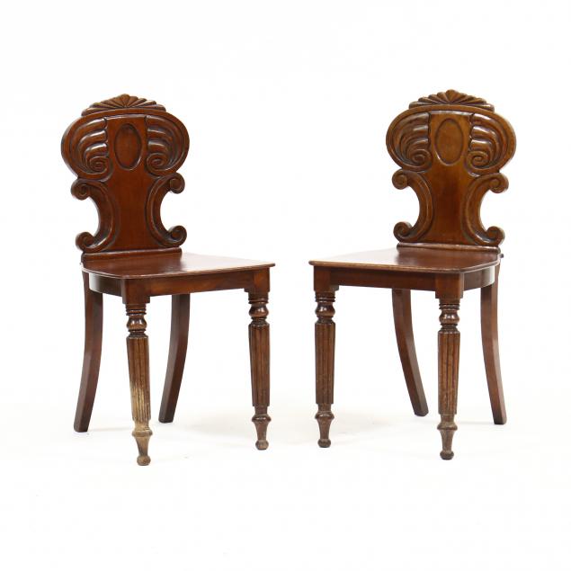 pair-of-william-iv-carved-mahogany-hall-chairs