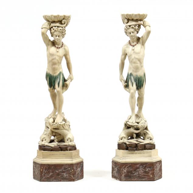 angiolo-barbetti-italy-1805-1873-pair-of-carved-and-painted-figural-stands