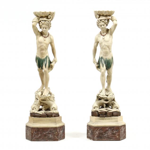 angiolo-barbetti-italy-1805-1873-pair-of-carved-and-painted-figural-stands
