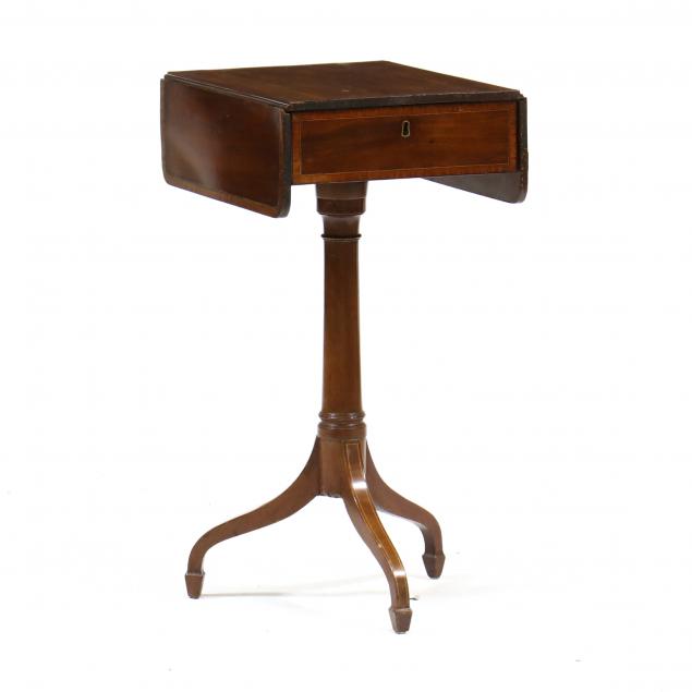 georgian-mahogany-inlaid-mahogany-drop-leaf-side-table