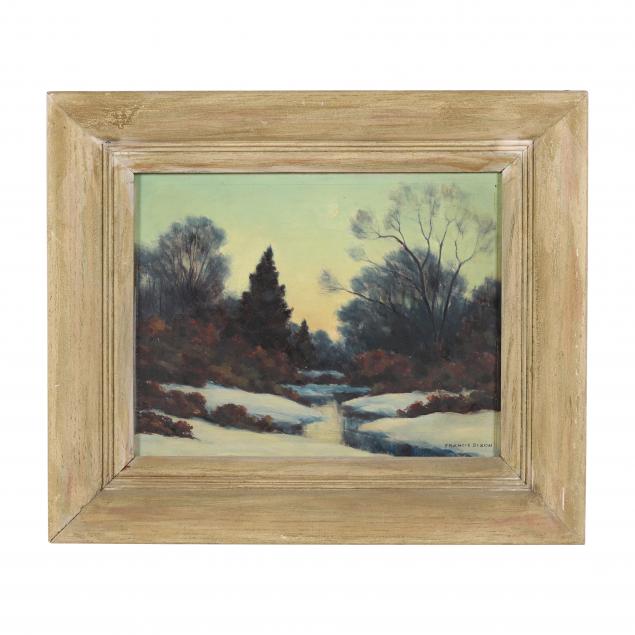 francis-dixon-american-1879-1967-snowy-landscape-at-dusk