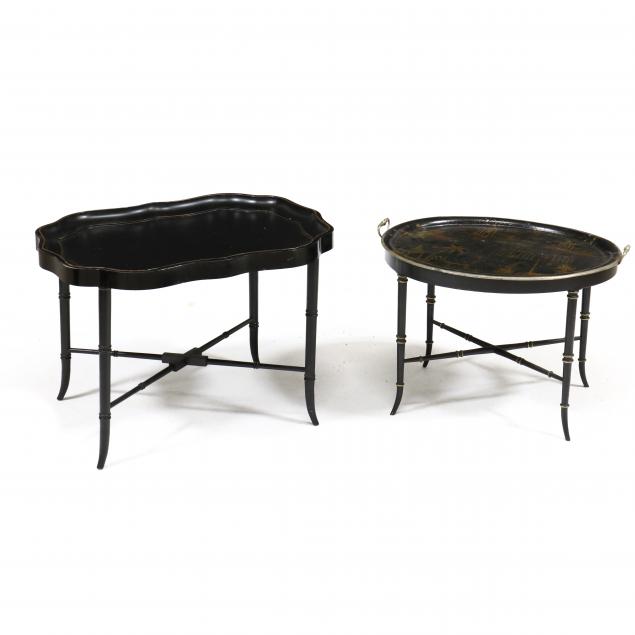 two-regency-style-lacquered-tray-top-tables