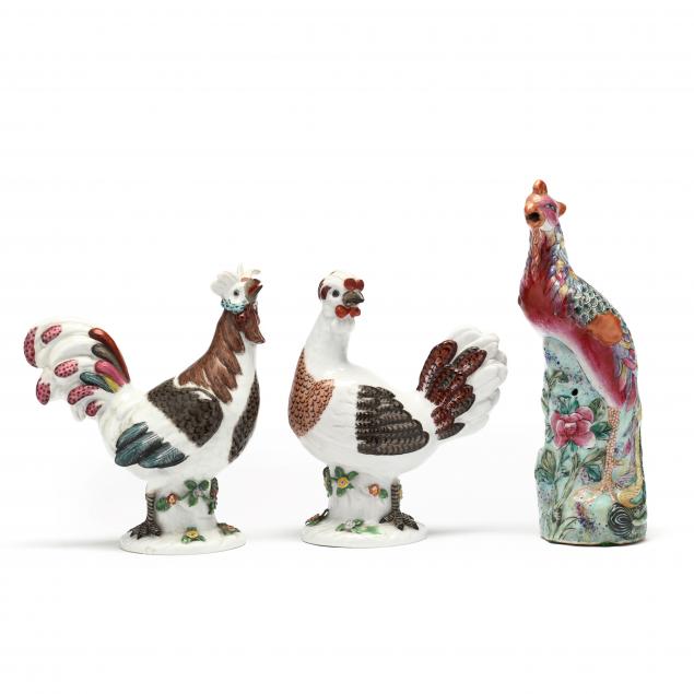 three-antique-bird-figurines