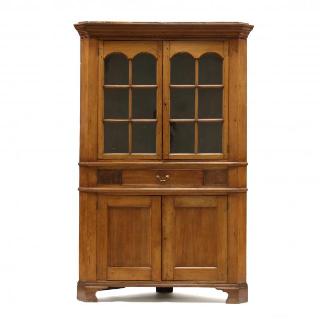 southern-chippendale-walnut-corner-cupboard