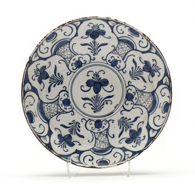 dutch-delft-blue-and-white-charger