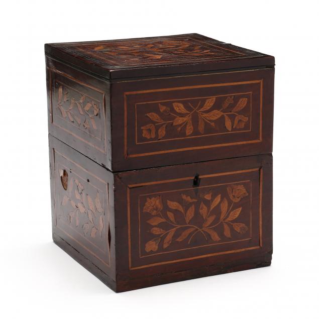 antique-english-inlaid-mahogany-decanter-box