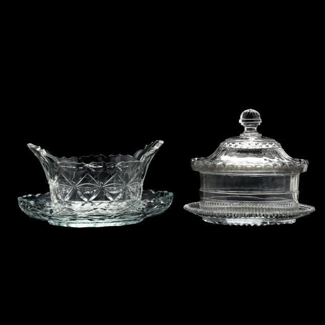 two-anglo-irish-glass-compotes-with-underplates