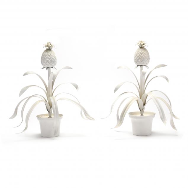 a-pair-of-decorative-italian-tole-potted-pineapple-plants
