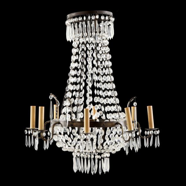 regency-style-drop-prism-chandelier
