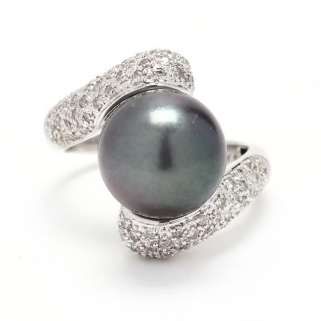 white-gold-tahitian-pearl-and-diamond-ring